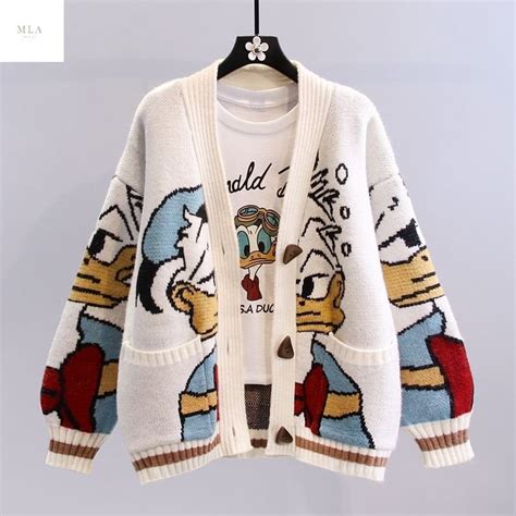 donald duck cardigan designs.